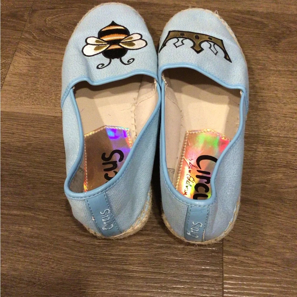 Circus by Sam Edelman Blue Patchwork Espadrilles